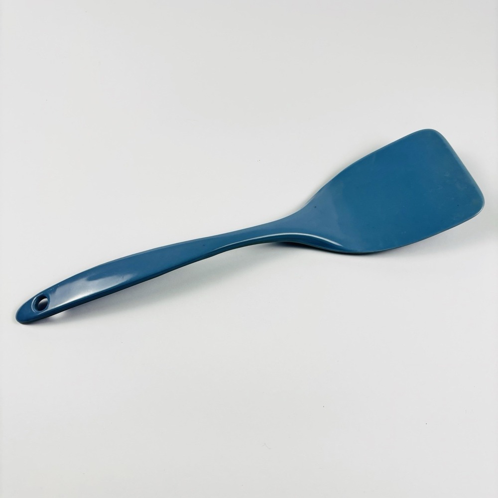 Vtg Melamine Ware Long 11" Spatula Solid Blue  JP-614 Flipper Turner